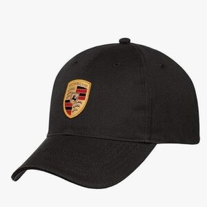 Porsche Black Baseball Cap